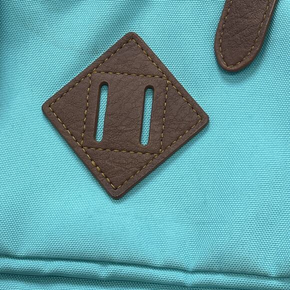 Jansport Backpack Bag Pouch Flip Top Teal , Turquoise, Aqua - Picture 2 of 11
